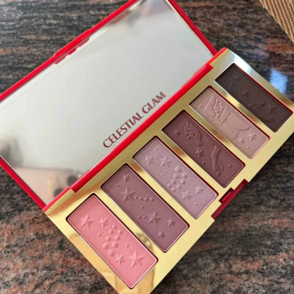 Estee Lauder Eyeshadow Palette Limited Edition Celestial Glam-6 Shades - Picture 1 of 4